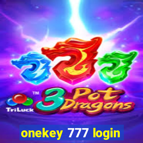 onekey 777 login